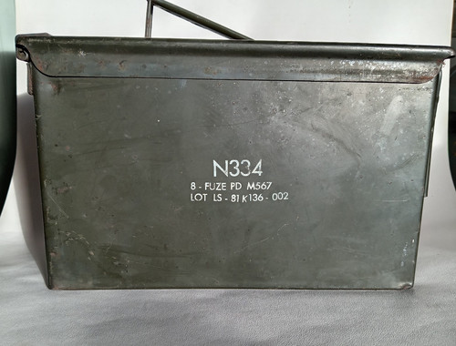 Metal ammo box - ammo, military