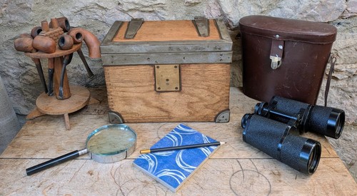 Military telephone set box - military,