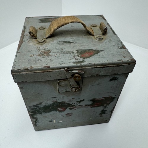 Vintage ammo box 15cm - vintage, x
