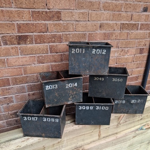 Storage boxes marked - boxes, 1944