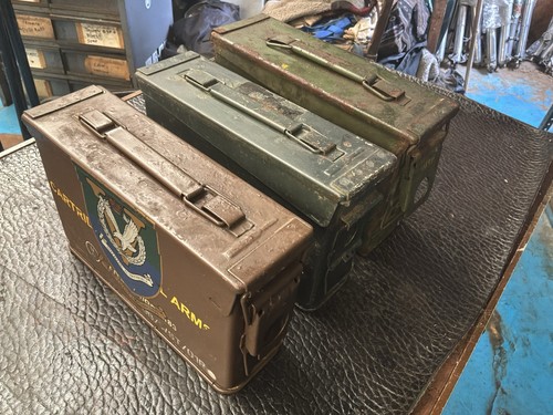 Military ammunition box - ammunition, job