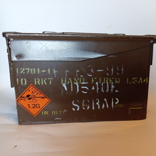 Military ammo tin 1993 british - ammo,
