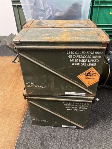 Army large ammo box - od,