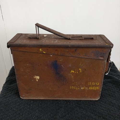 Ammo box vintage - box,
