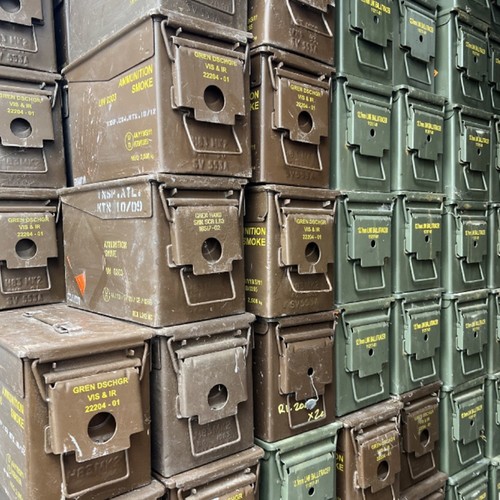 Cal army ammo metal storage - cal,