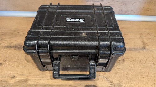 Military storage box black - box,