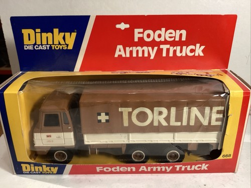 Dinky 668 foden army - foden,