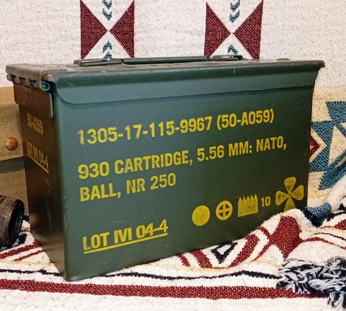 Vintage green nato ammunition - nato,