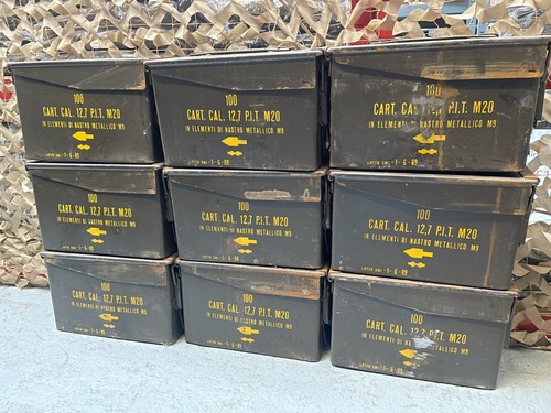 Military army cal - ammo, box