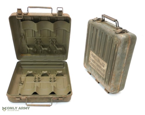 Italian army metal grenade - metal, box