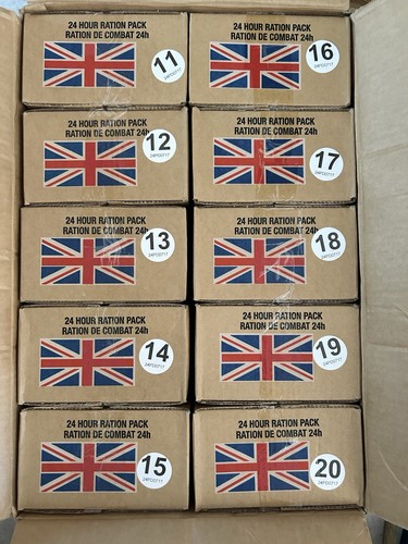British army hour ration - 24,